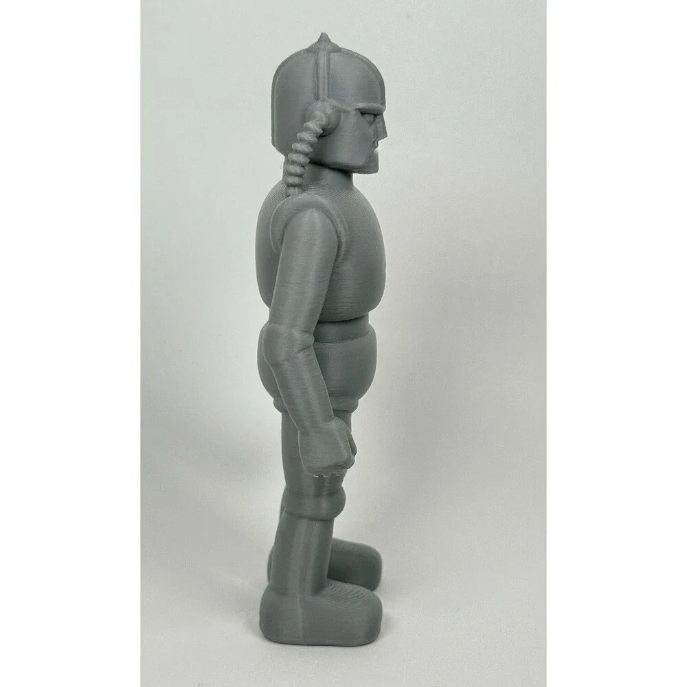 Interstellar Space Robot Gray Paintable Toy